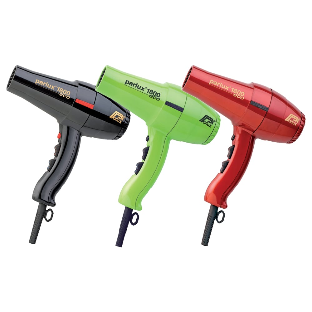 Parlux 1800 Eco Hair Dryer Colours