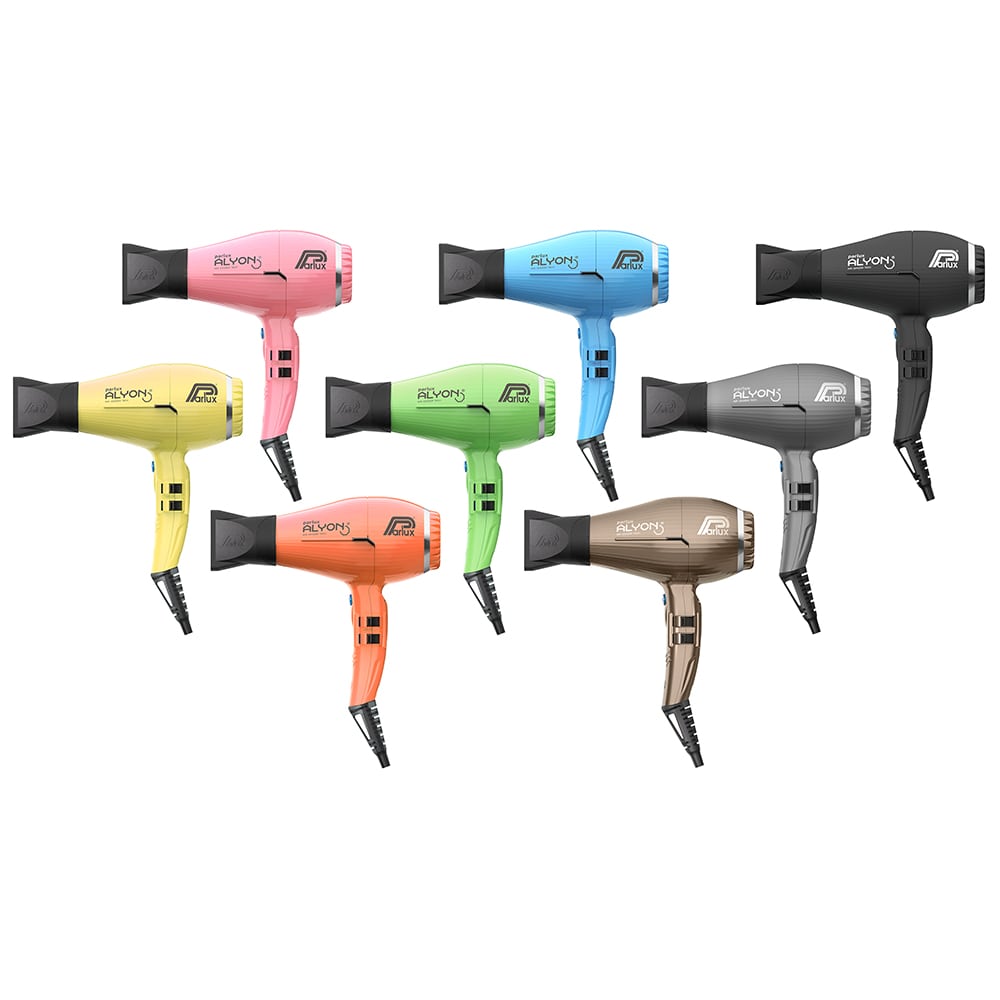 Parlux Alyon Air Ionizer Tech Hair Dryer Colours