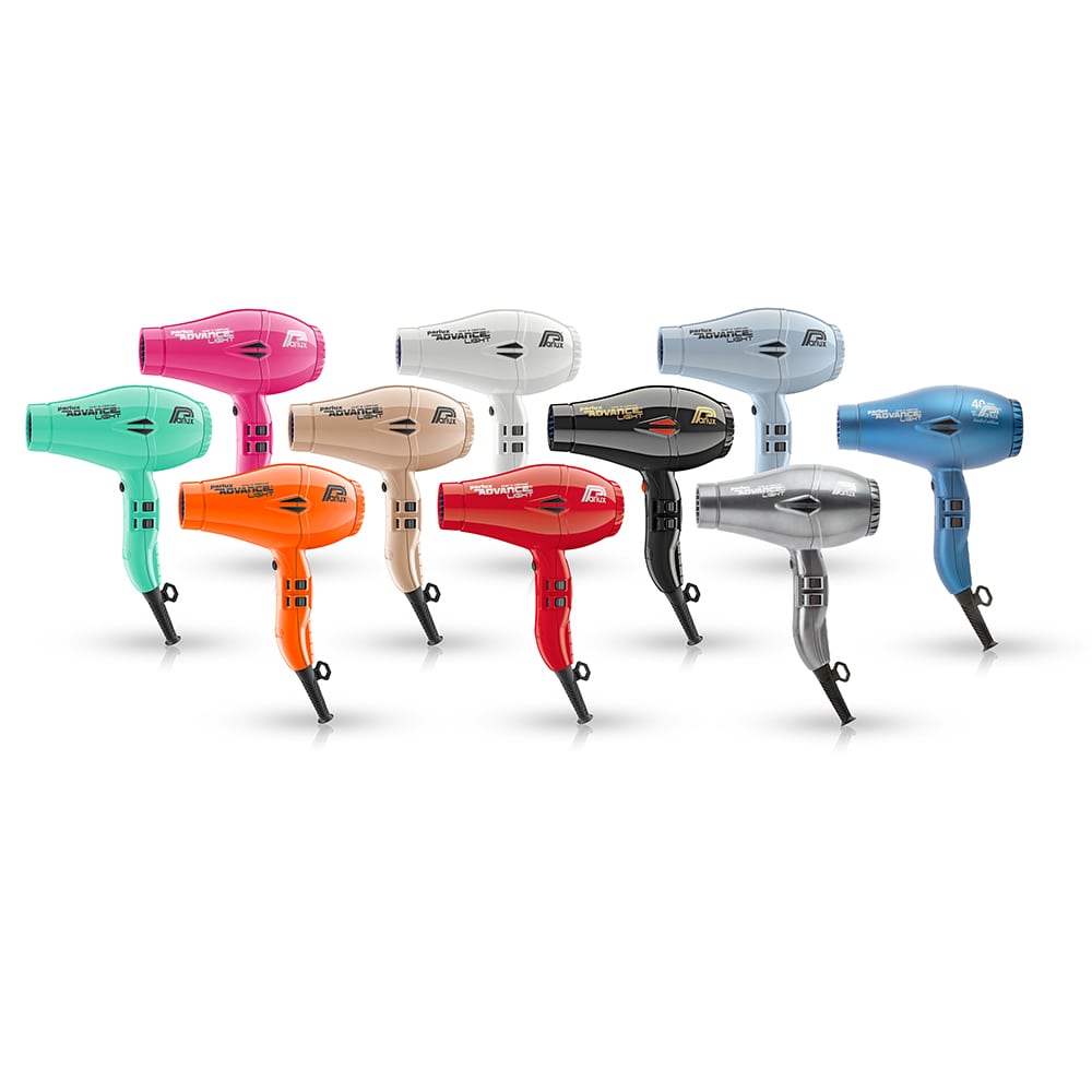 Parlux Advance Light Ionic and Ceramic Hair Dryer Colours