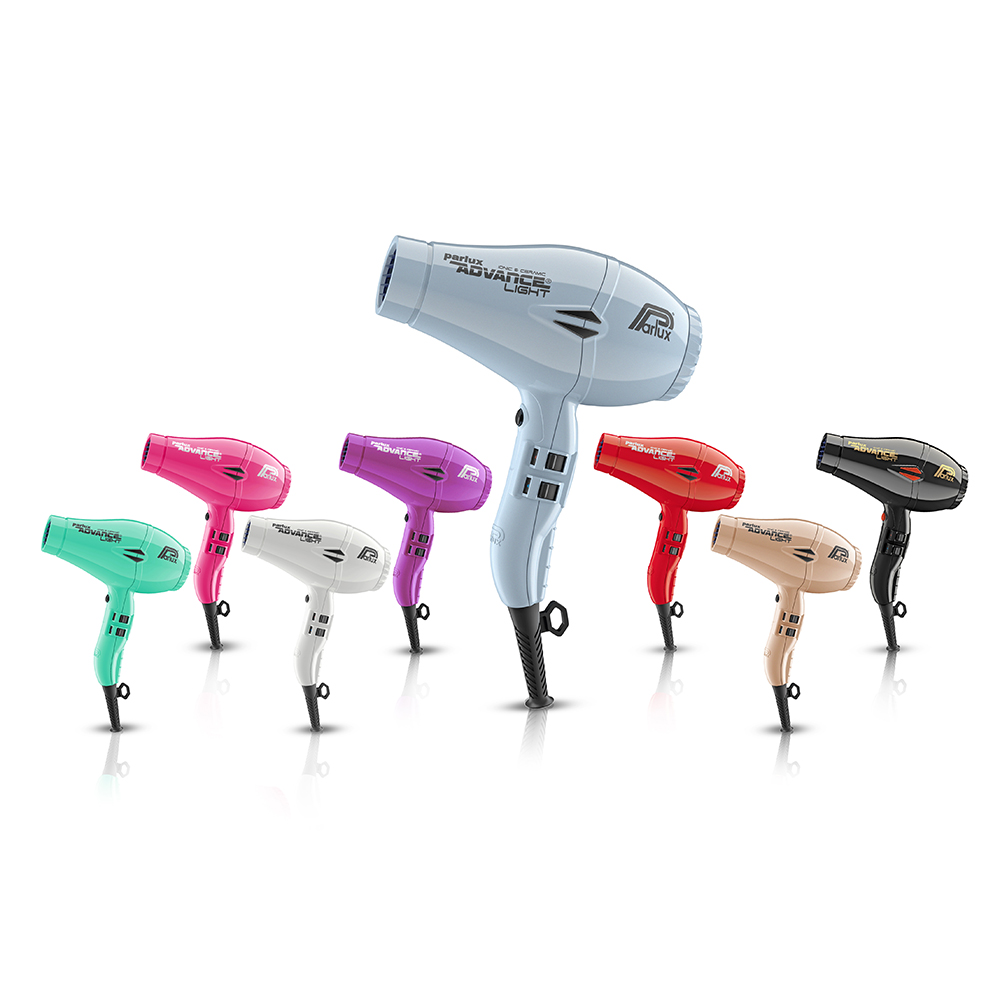 Parlux Advance Light Ionic and Ceramic Hair Dryer Colours