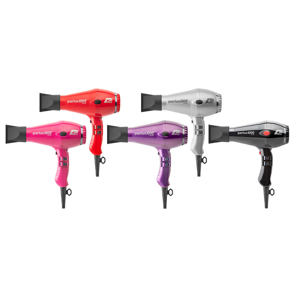 Parlux 3200 Plus Hair Dryer Colours