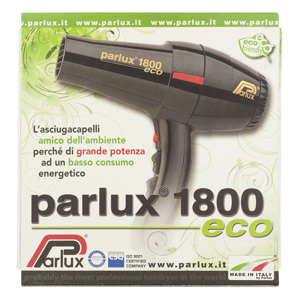 Parlux 1800 Eco Hair Dryer packaging